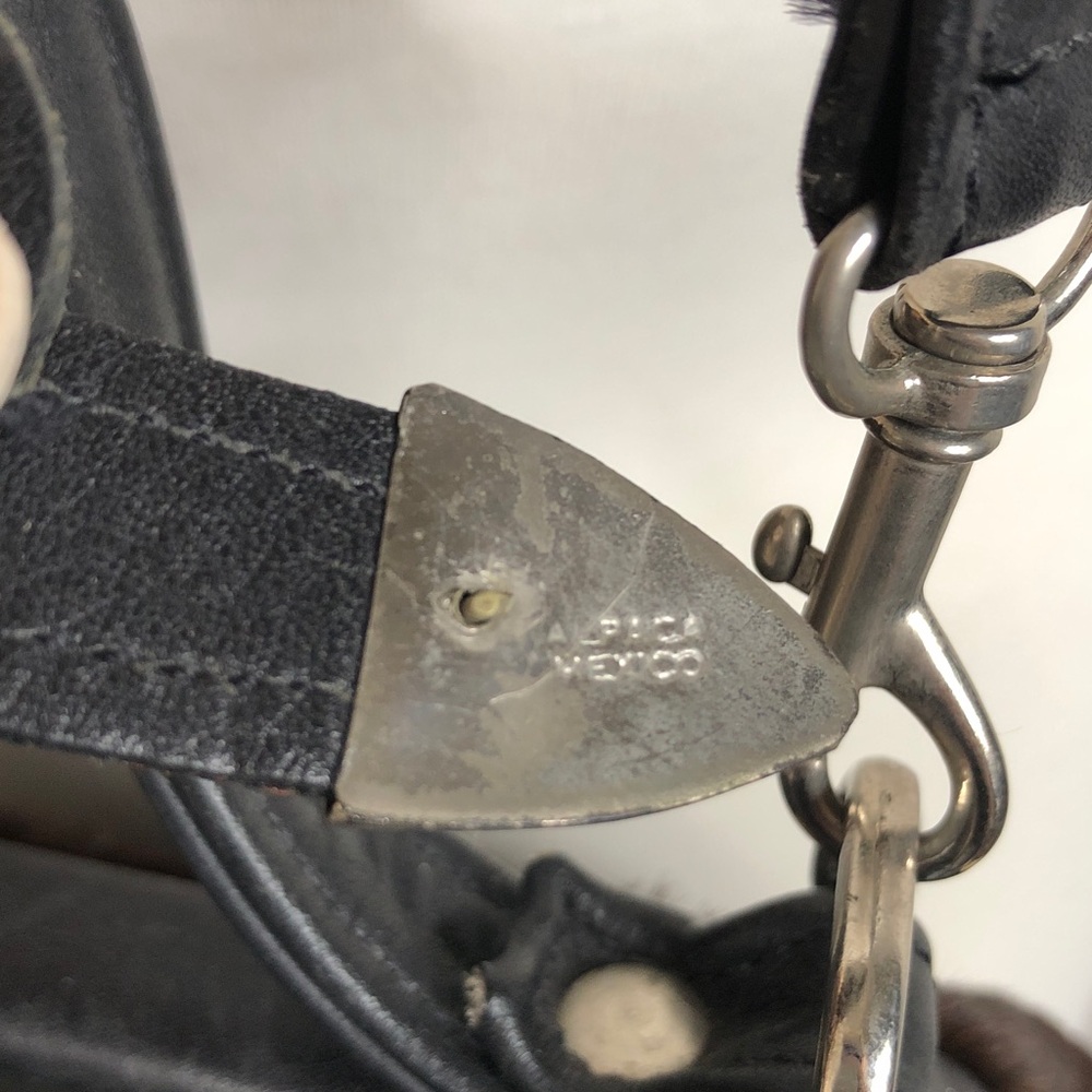 Circle Y Handmade Yoakum Texas Sibyls Collection Calf Hair Western satchel Bag - Picture 12 of 17